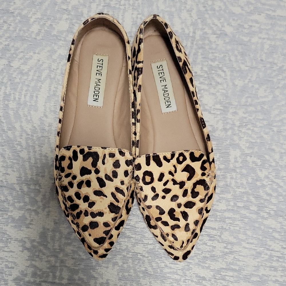 Steve Madden Leopard Print Flats